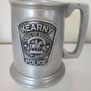 Kearny Town Police Pewter Mug